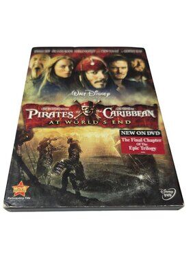 Pirates Of The Caribbean At Worlds End DVD 2007 Action Adventure Bonus Features